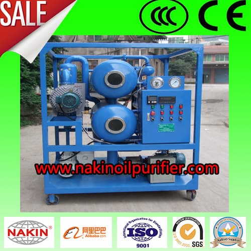 ZYD Double_stage vacuum transformer oil purifier